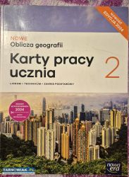 Karty pracy ucznia 2  Nowe oblicza geografii - Obrazek 1