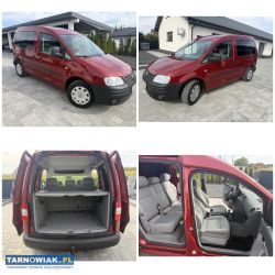 Volkswagen Caddy 1.6B 105km 2x drzwi Klima Hak !! - Obrazek 4