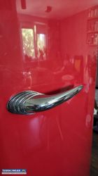 Lodówka czerwona retro Gorenje orb152r - Obrazek 2