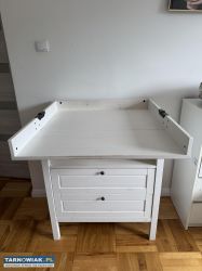 Komoda z przewijakiem biała Sundvik Ikea - Obrazek 2