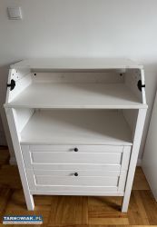 Komoda z przewijakiem biała Sundvik Ikea - Obrazek 3