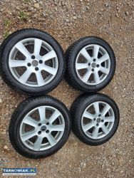 Alufelgi 16 4x108 opony zimowe dębica 205/55/16 - Obrazek 1