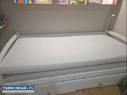 Materac 190 x 90 wys. 10 cm FDM bardzo dobry - Obrazek 1