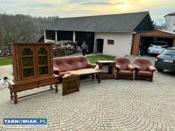 Piękne meble dębowe do salonu - Obrazek 1