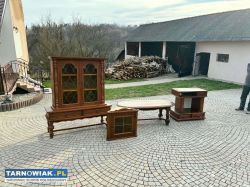 Piękne meble dębowe do salonu - Obrazek 2