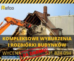 KOMPLEKSOWE wyburzenia i rozbiórki - Obrazek 1