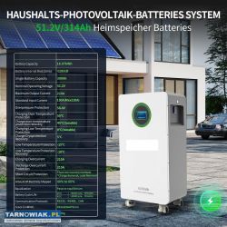 Magazyn energii 16KWh LiFePo4 314ah Ogniwa Klasy A - Obrazek 2