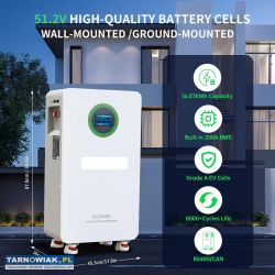 Magazyn energii 16KWh LiFePo4 314ah Ogniwa Klasy A - Obrazek 3