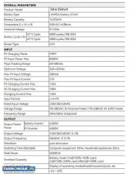 Magazyn energii 16KWh + Falownik 6.2KW All-in One - Obrazek 4