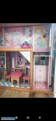 Duży domek dla lalek 80x20x40 - Obrazek 3
