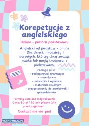 Angielski online - korepetycje od podstaw - Obrazek 1