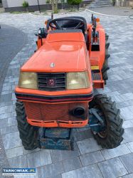 Kubota Bulltra B1-16 4x4 + kosiarka – sprawny trak - Obrazek 2