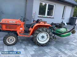 Kubota Bulltra B1-16 4x4 + kosiarka – sprawny trak - Obrazek 1