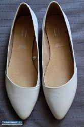 Eleganckie, skórzane baleriny marki 5th Avenue 38 - Obrazek 4