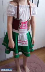 Strój bawarski dziewczynka 8 lat - Obrazek 1