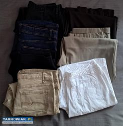 Zestaw ubrań - spodnie, bluzki, koszule - 18 sztuk - Obrazek 4