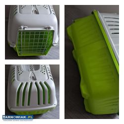 Transporter dla zwierząt PRATIKO 1 METAL zielony - Obrazek 3