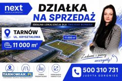 działka inwestycyjna 1,2 ha ul.Kryształowa - Obrazek 1