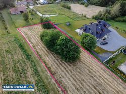 Działka budowlana 1 213 m² – Zgłobice - Obrazek 1