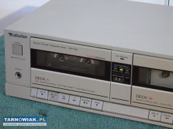 Magnetofon Technics RS-T130 srebrny sprawny i ładn - Obrazek 2
