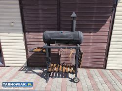 Grill lokomotywa z możliwością wędzenia - Obrazek 3