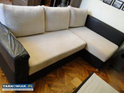 Narożnik firmy brw wraz z poduszkami jasny beż - Obrazek 1