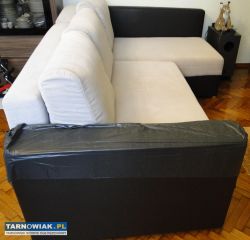 Narożnik firmy brw wraz z poduszkami jasny beż - Obrazek 2