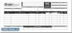 WZ - Wydanie materiału na zewnątrz 1/3 A4 z Logo - Obrazek 1