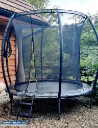 Trampolina ogrodowa HyperMotion – praktycznie NOWA - Obrazek 1
