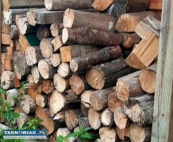 Drewno opałowe sezonowane – duża ilość – sprzedam - Obrazek 1