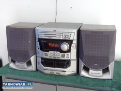 Wieża jvc kolumny radio aux mocna. Dostawa. - Obrazek 1