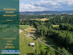 Widokowa działka rekreacyjna 10 ar-Ryglice - Obrazek 1