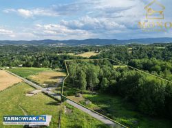 Duża, widokowa działka z lasem Pogórze Ciężkowicki - Obrazek 2