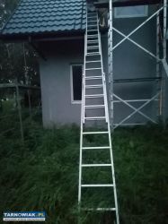 drabina aluminiowa 11x3 - Obrazek 1