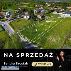 Działka budowlana - Błonie, gm. Tarnów - Obrazek 1