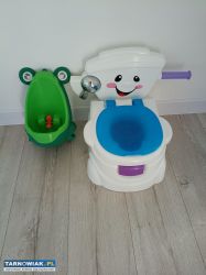 Nocnik Fisher Price + pisuar żabka - Obrazek 1