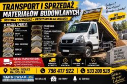 Transport wywrotka. Kruszywa.beton - Obrazek 1