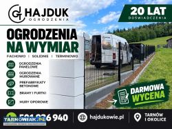 Ogrodzenia Hajdukowie Zapisy Jesień 2026 - Obrazek 1