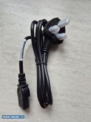 Kabel zasilający z wtyczką brytyjską typ G oraz st - Obrazek 1