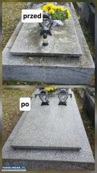 Sprzątanie, mycie grobowców. - Obrazek 2