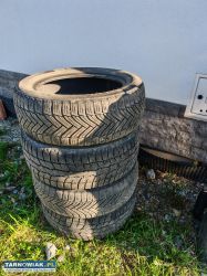 Oddam za darmo 4 opony zimowe 205/55 R16 – bieżnik - Obrazek 1