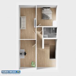 Tarnowiec – nowe mieszkanie 85 m², dwupoziomowe - Obrazek 3