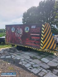 Przyczepa 4,2m x 1,95m Ładowność 1000kg - Obrazek 1
