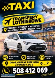 Transport osobowy, lotniska, Wesela - Obrazek 1