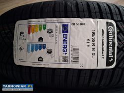 Nowe opony 4x Continental AllSeasonContact 2 R16 - Obrazek 1